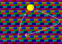 ジャンプする図