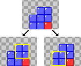 同時消し(677byte)