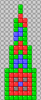 さらなる同時消し(1010byte)