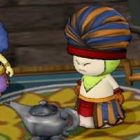 画像：ランプ錬金作業風景[撮影場所：オルフェアの町　ランプ錬金設備]