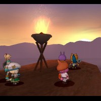 画像：紅蓮の夕暮れ[撮影場所：グレン住宅村　36丁目雲上地区]