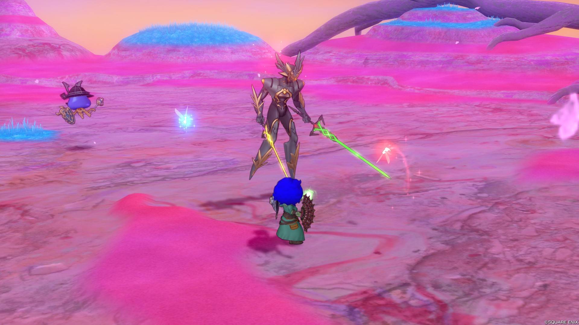 精霊大臣の威光にひれ伏す精霊超人ブロズ