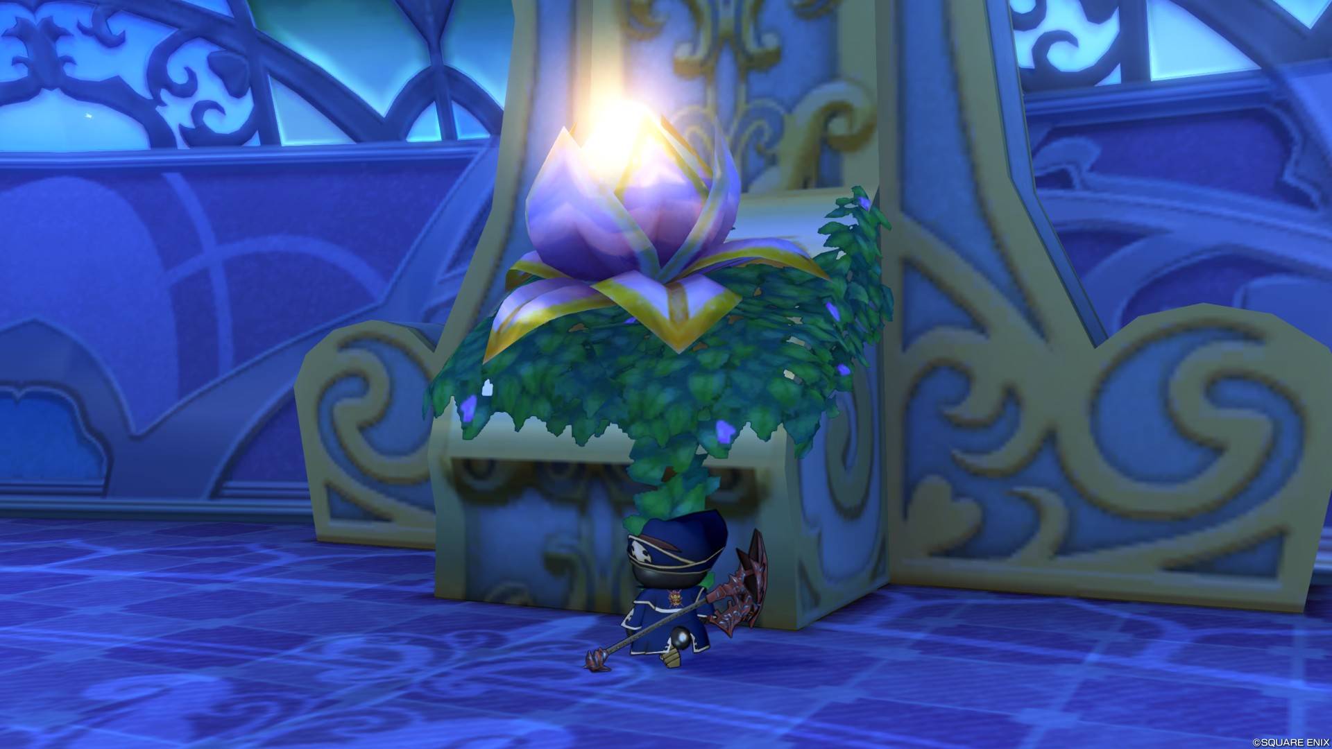 キラキラ大風車塔のランプ