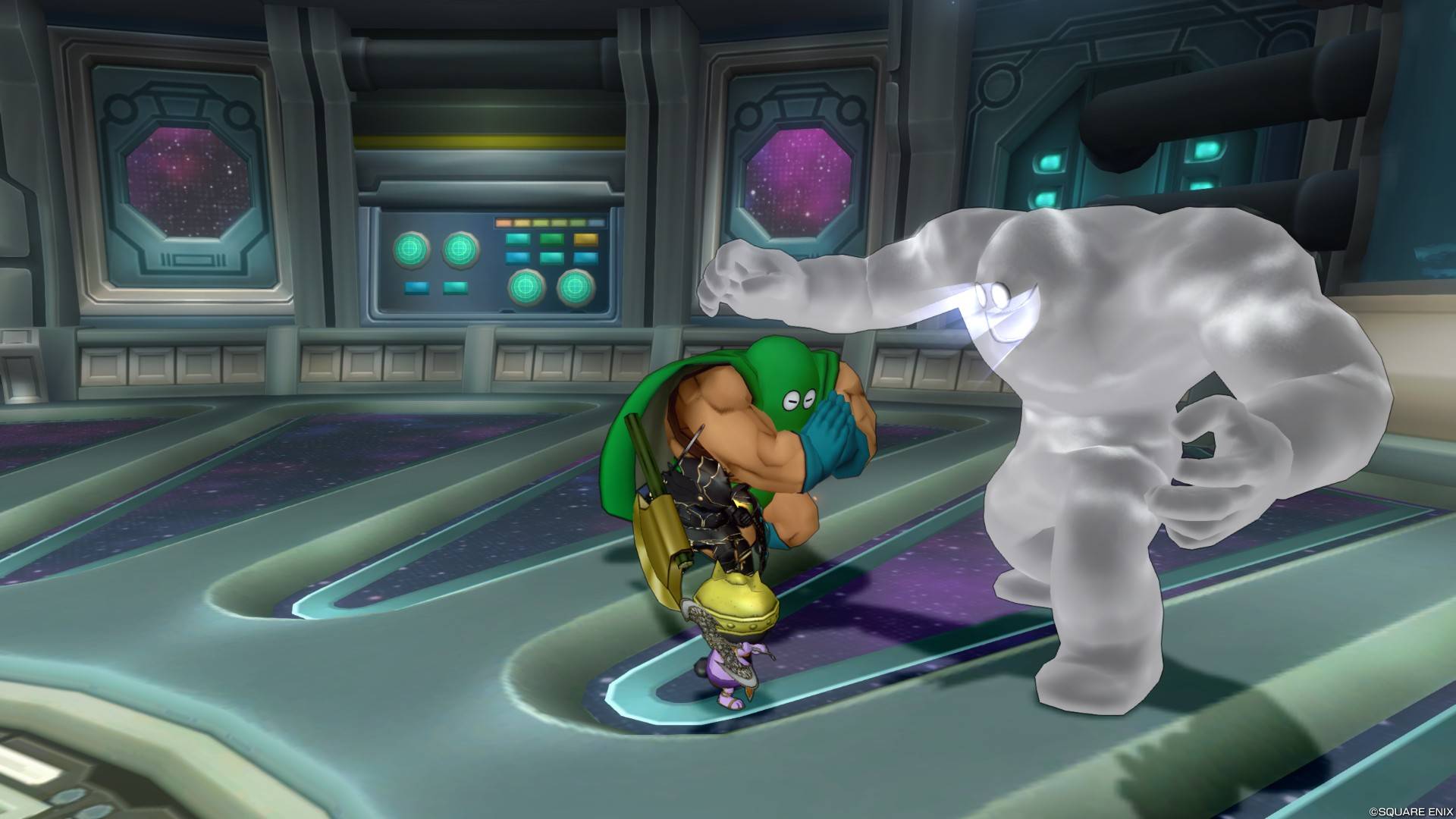 リルグレイドと勇敢に戦う救世主カンダタ