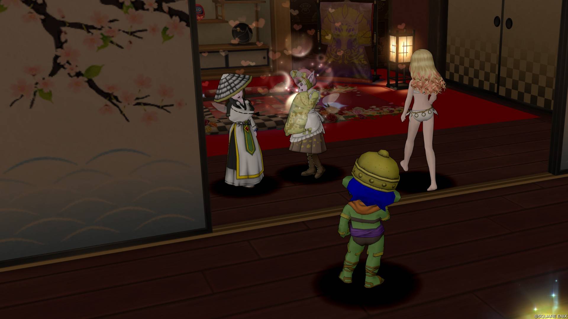 遊郭モチーフハウジング