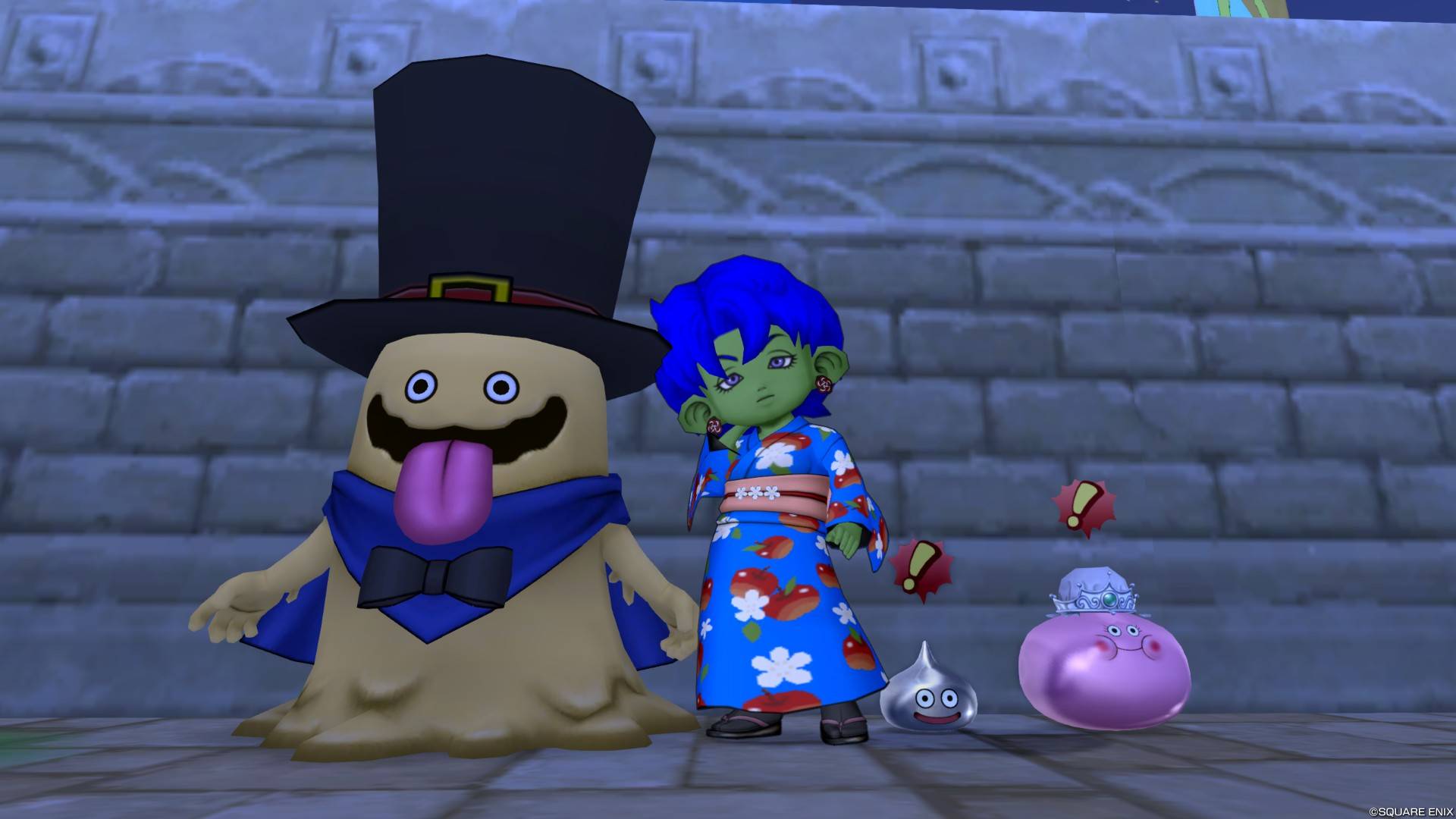 フォンデッテの像・庭、隠れクインスライム像庭