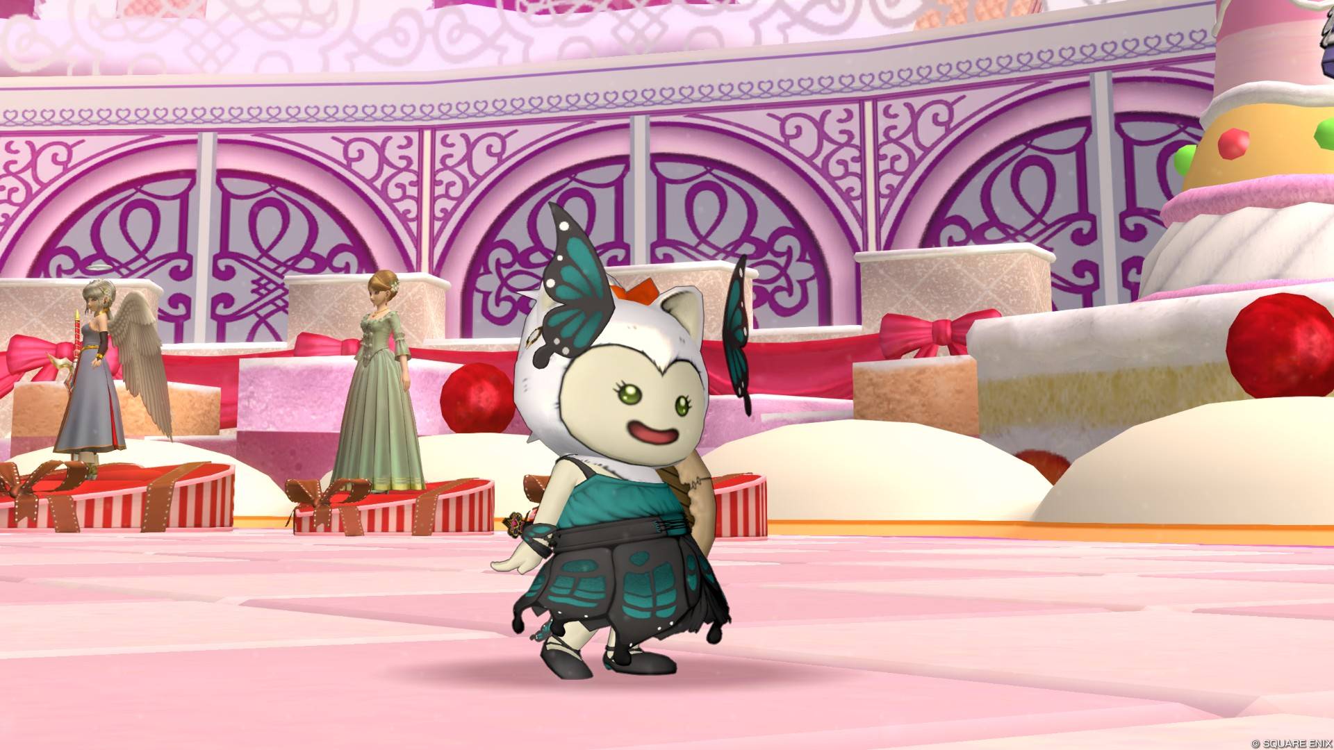 バタフライスカート衣装