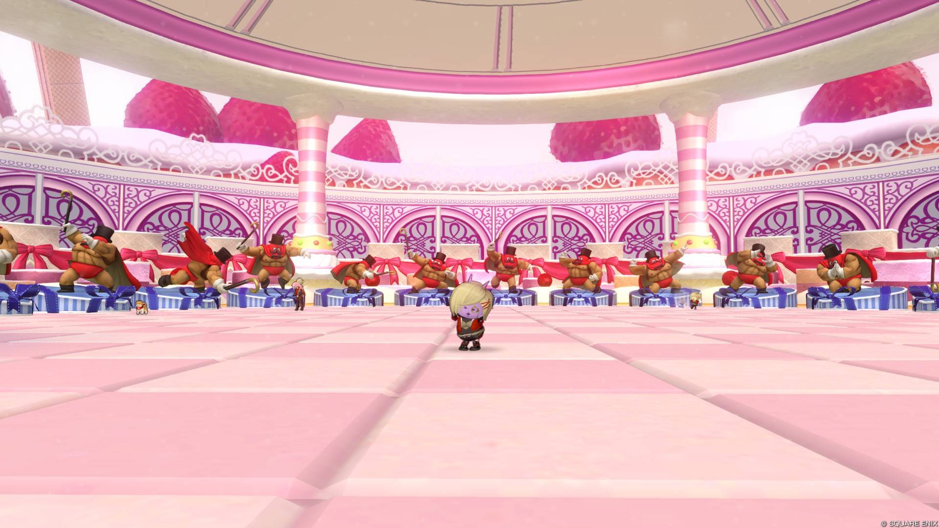 マスク・ド・ジュッテーム様の像