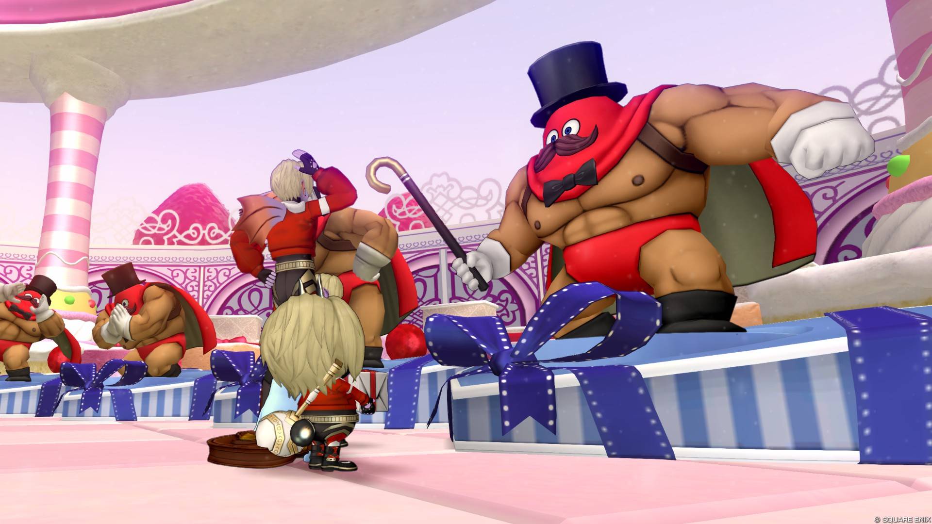 マスク・ド・ジュッテーム様に貢物