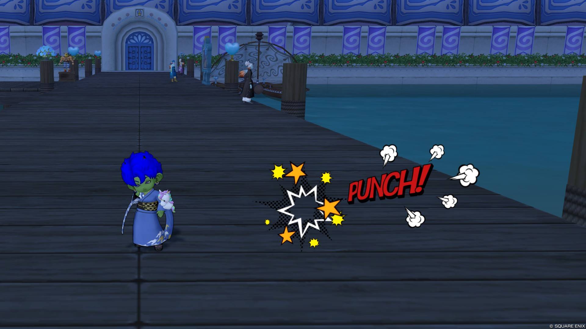 ヒーローパンチ位置ずらし